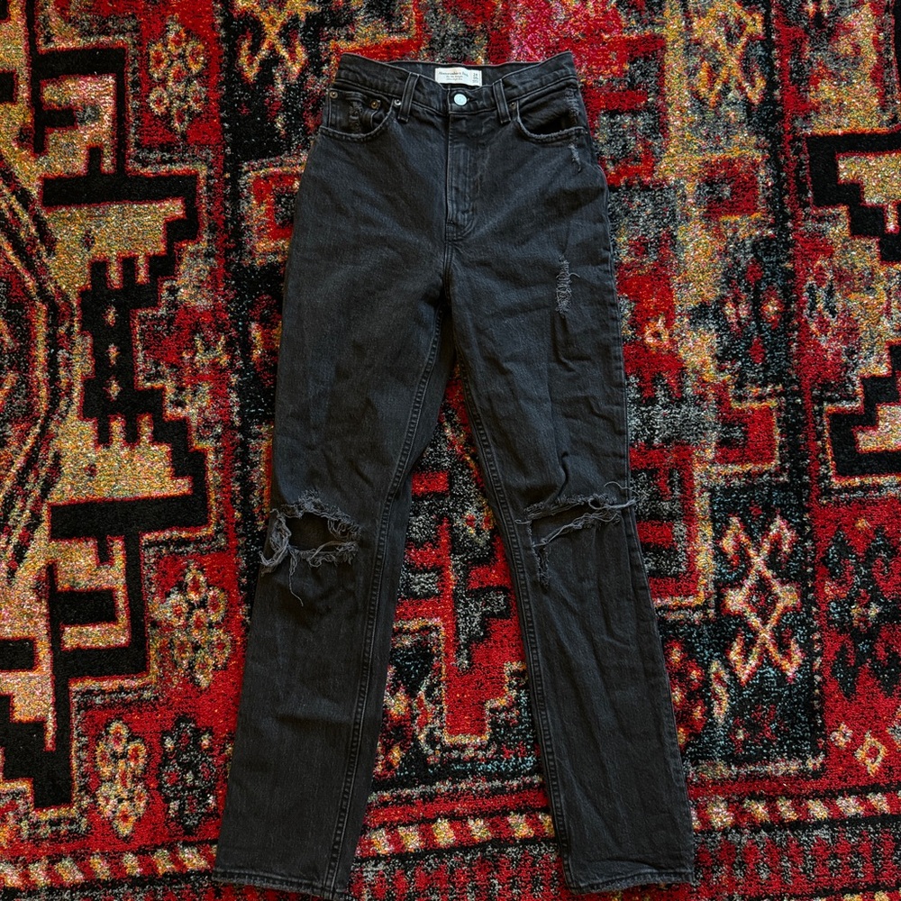 Abercrombie Curve Love 90s High Rise Jeans